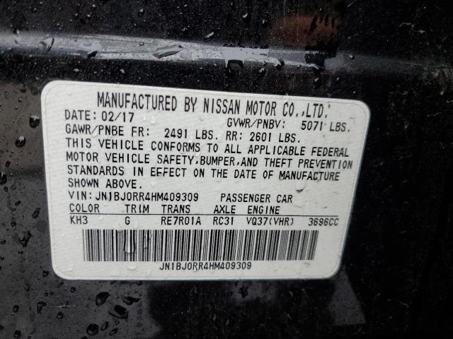 JN1BJ0RR4HM409309 Infiniti QX50