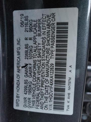 1HGCV1F4XKA122829 Honda ACCORD EX