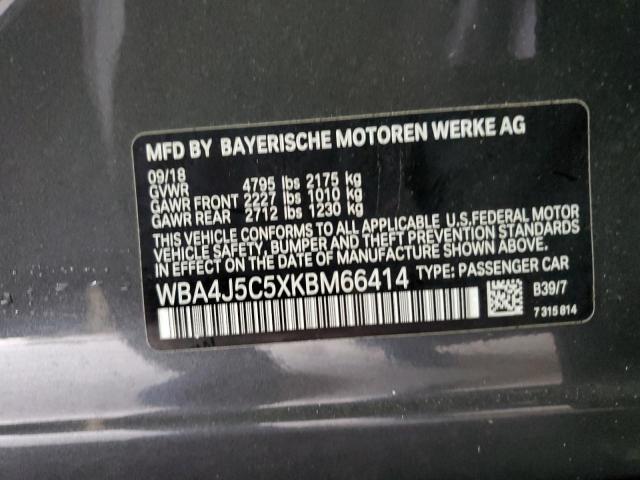 WBA4J5C5XKBM66414 BMW 440i Gran Coupe