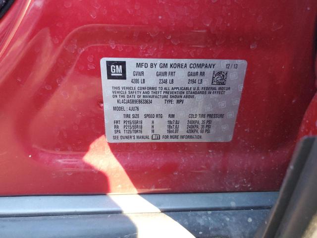 KL4CJASB9EB633634 Buick Encore