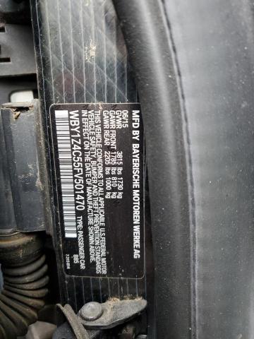 WBY1Z4C55FV501470 BMW I3 REX