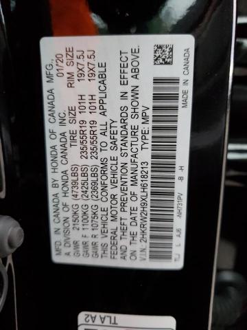 2HKRW2H9XLH618213 Honda Cr-v Touring