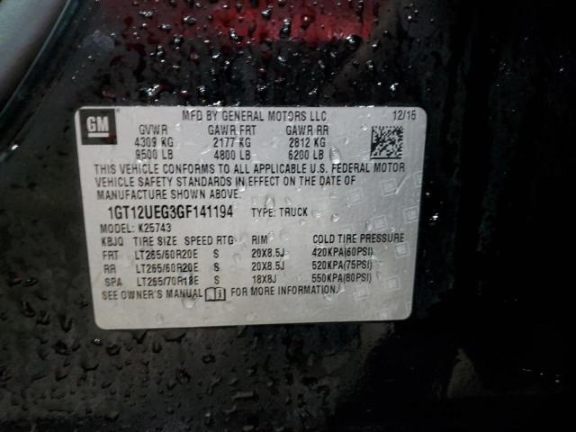 1GT12UEG3GF141194 GMC Sierra K2500 Denali