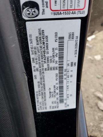 3FADP4BJXJM145299 Ford FIESTA SE