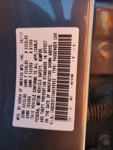 1HGCR2F31HA299652 Honda ACCORD LX