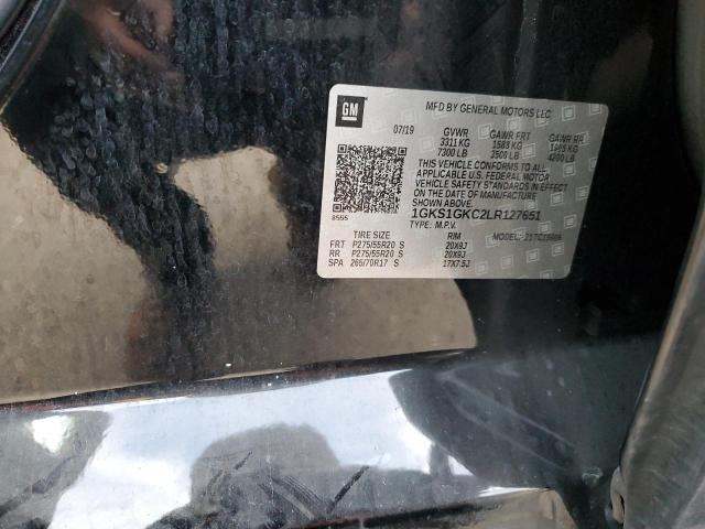 1GKS1GKC2LR127651 GMC Yukon Xl C1500 Slt
