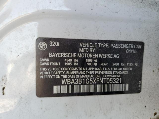 WBA3B1G5XFNT05321 BMW 320 I