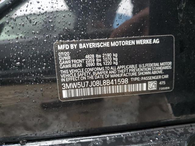 3MW5U7J08L8B41598 BMW M340I