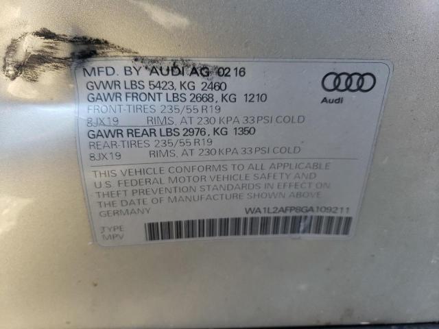WA1L2AFP8GA109211 Audi Q5 Premium Plus