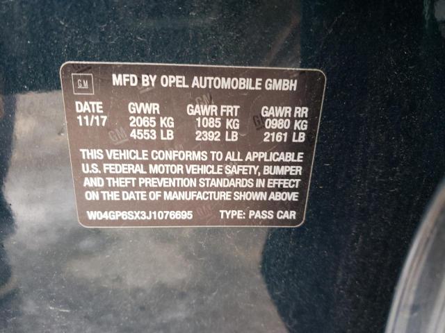 W04GP6SX3J1076695 Buick Regal Essence