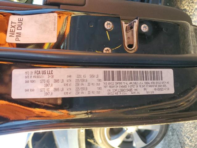 1C4PJLDB6KD154085 Jeep Cherokee Limited