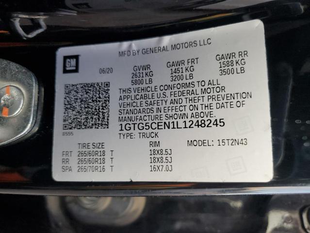 1GTG5CEN1L1248245 GMC CANYON SLE
