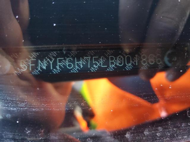 5FNYF6H75LB001866 Honda Pilot Black