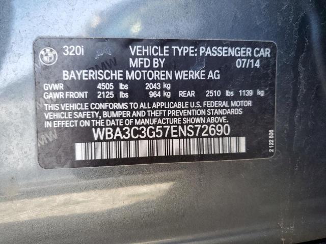 WBA3C3G57ENS72690 BMW 320 I Xdrive