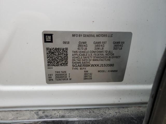 5GAERBKWXKJ153590 Buick Enclave Essence