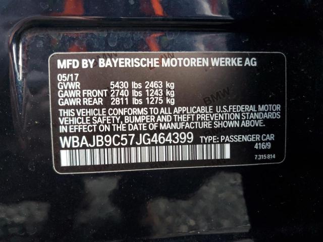 WBAJB9C57JG464399 BMW M550xi