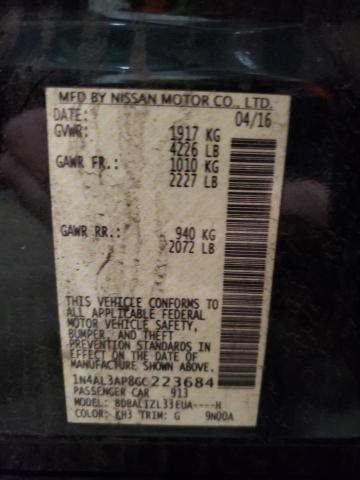 1N4AL3AP8GC223684 Nissan ALTIMA 2.5