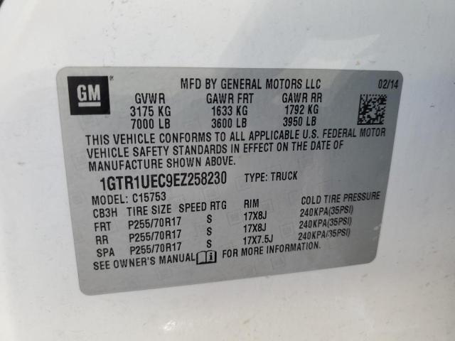 1GTR1UEC9EZ258230 GMC Sierra C1500 Sle