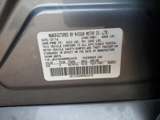 JN1CV6AR8FM520076 Infiniti Q40