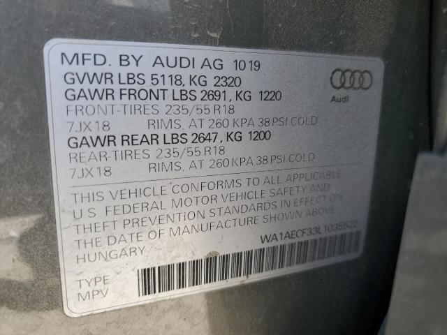 WA1AECF33L1035522 Audi Q3 PREMIUM