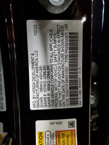 1HGCY1F33RA010527 Honda ACCORD EX