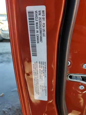 2C3CDXJG9NH146667 Dodge Charger Sxt