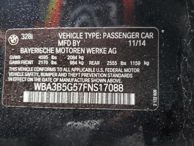 WBA3B5G57FNS17088 BMW 328 Xi Sulev