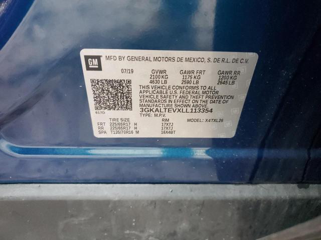 3GKALTEVXLL113354 GMC Terrain Sle