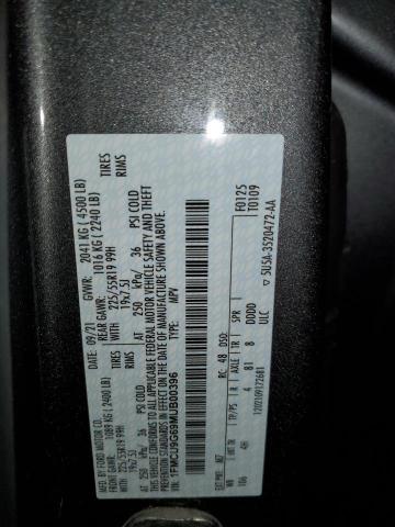 1FMCU9G69MUB00396 Ford ESCAPE SE
