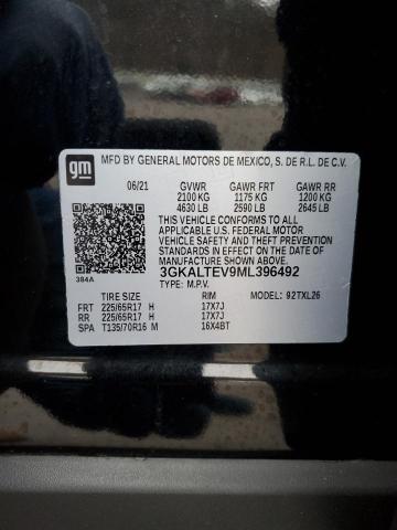 3GKALTEV9ML396492 GMC Terrain Sle