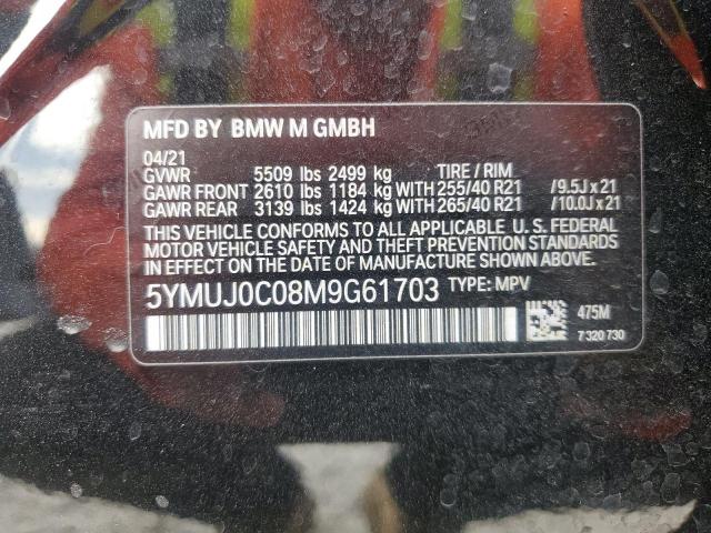 5YMUJ0C08M9G61703 BMW X4 M Competition