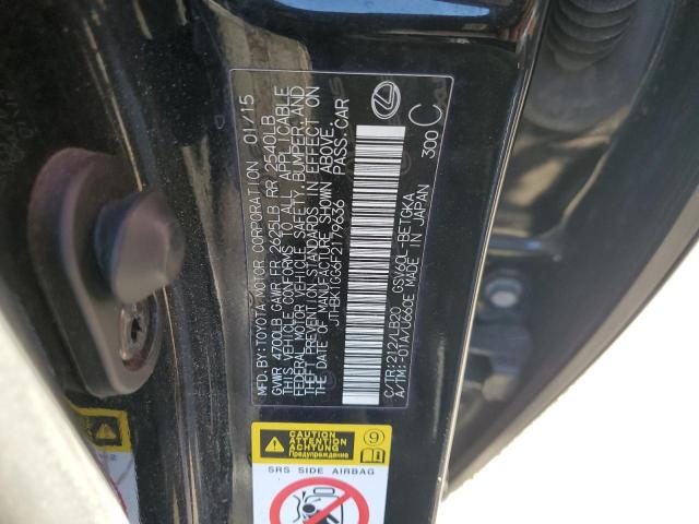 JTHBK1GG6F2179636 Lexus ES 350