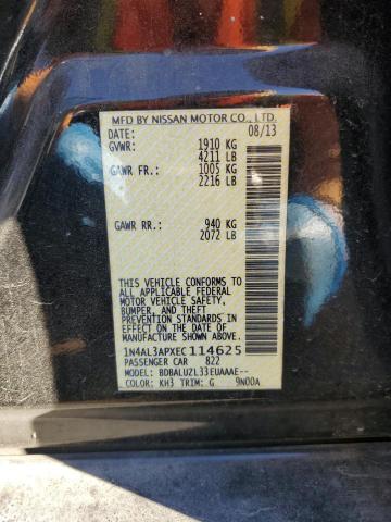 1N4AL3APXEC114625 Nissan ALTIMA 2.5
