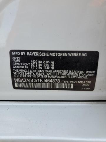 WBA3A5C51EJ464878 BMW 328 I
