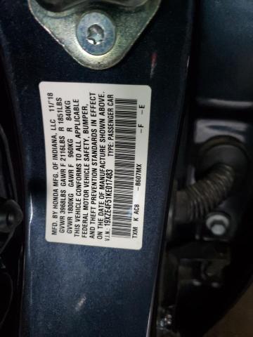 19XZE4F51KE017483 Honda INSIGHT EX