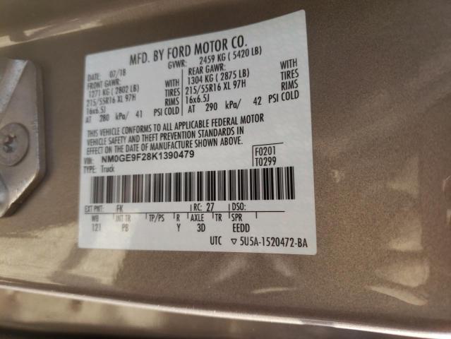 NM0GE9F28K1390479 Ford Transit Connect Xlt