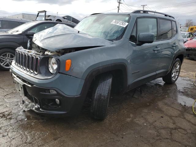 Auction sale of the 2018 Jeep Renegade Latitude, vin: ZACCJABB4JPG79118, lot number: 75382473