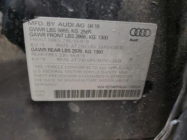 WA1D7AFP4GA139599 Audi Q5 Premium Plus S-line