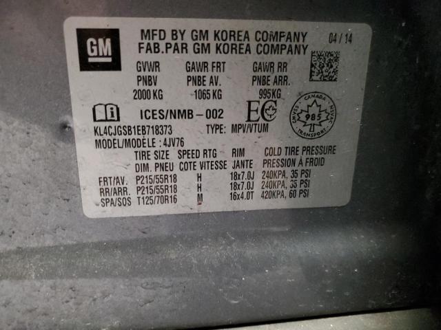 KL4CJGSB1EB718373 Buick Encore