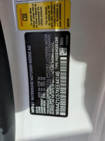WBA4Z1C57KEE44146 BMW 430I