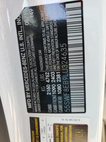 55SWF8EB9LU324635 Mercedes-Benz C 300 4matic
