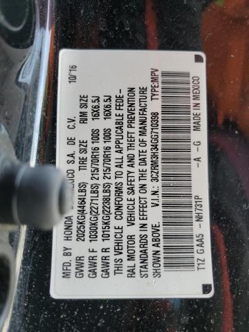 3CZRM3H34GG710398 Honda CR-V LX