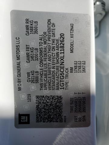1GTG5CENXL1182620 GMC CANYON SLE