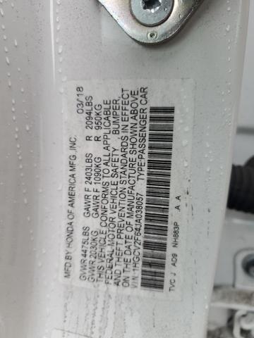1HGCV2F64JA038057 Honda ACCORD EXL