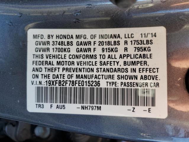 19XFB2F78FE015236 Honda CIVIC SE