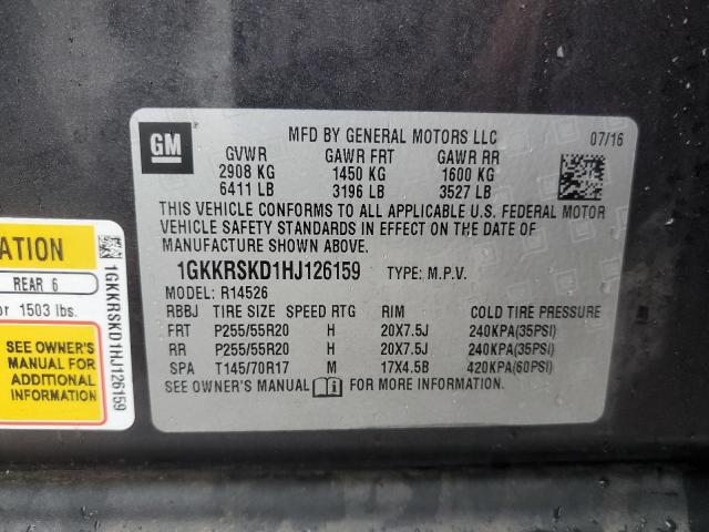 1GKKRSKD1HJ126159 GMC Acadia Limited Slt-2