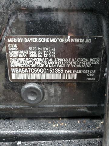 WBA5A7C59GG151386 BMW 528 XI