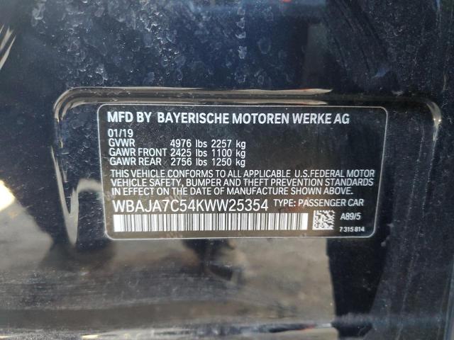WBAJA7C54KWW25354 BMW 530 XI