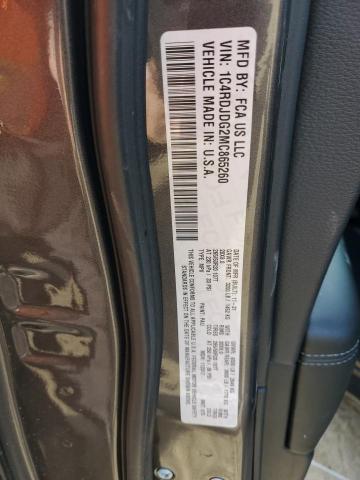 1C4RDJDG2MC865260 Dodge DURANGO GT