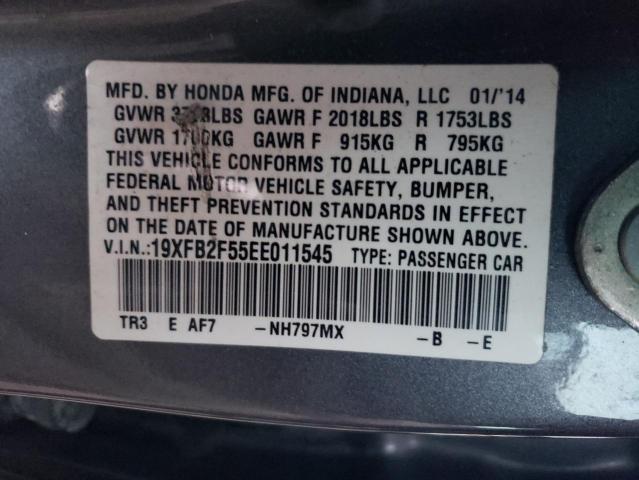 19XFB2F55EE011545 Honda Civic Lx